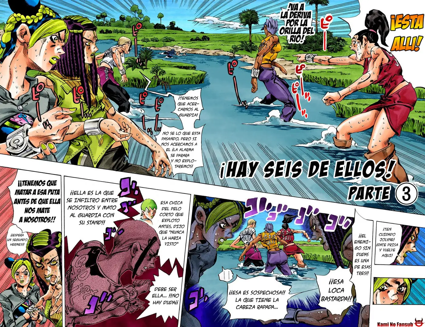 Jojo`s Bizarre Adventure: Parte 6 Stone Ocean (2000) - Capítulo 28 - Página 8 - LectorTMOo