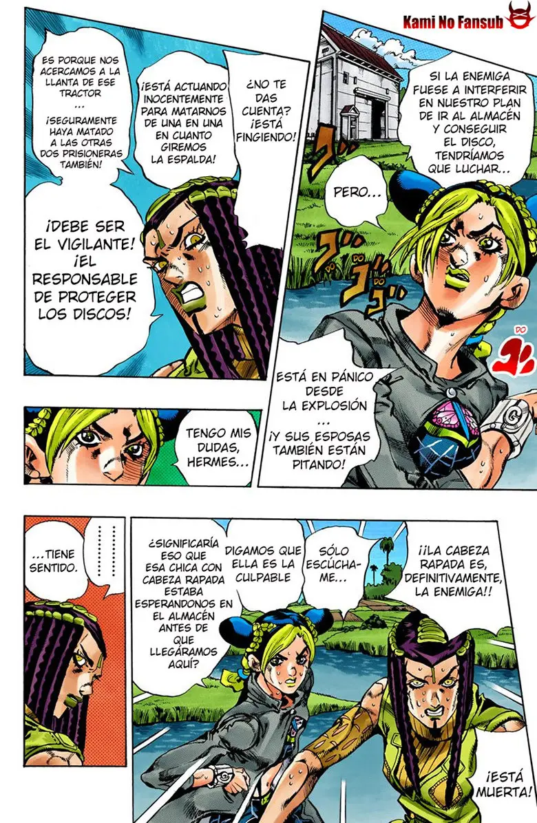 Jojo`s Bizarre Adventure: Parte 6 Stone Ocean (2000) - Capítulo 28 - Página 12 - LectorTMOo