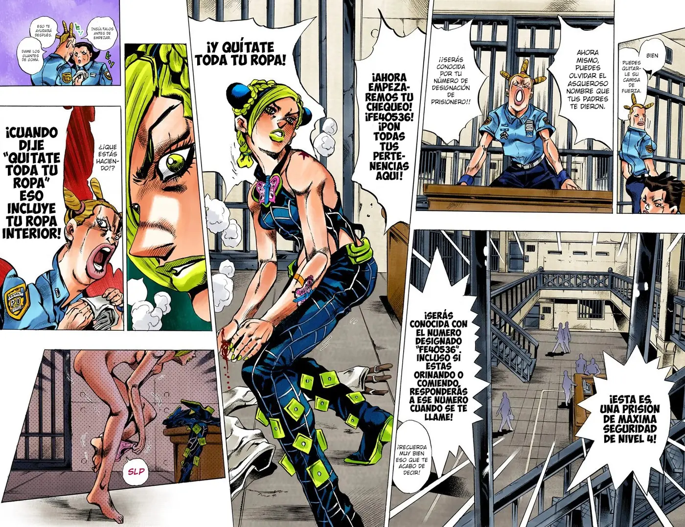 Jojo`s Bizarre Adventure: Parte 6 Stone Ocean (2000) - Capítulo 3 - Página 6 - LectorTMOo