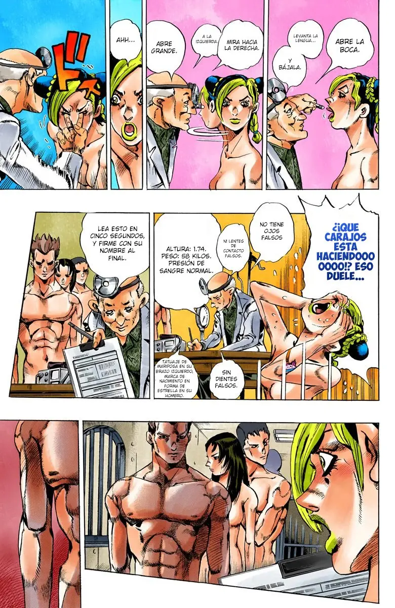 Jojo`s Bizarre Adventure: Parte 6 Stone Ocean (2000) - Capítulo 3 - Página 8 - LectorTMOo