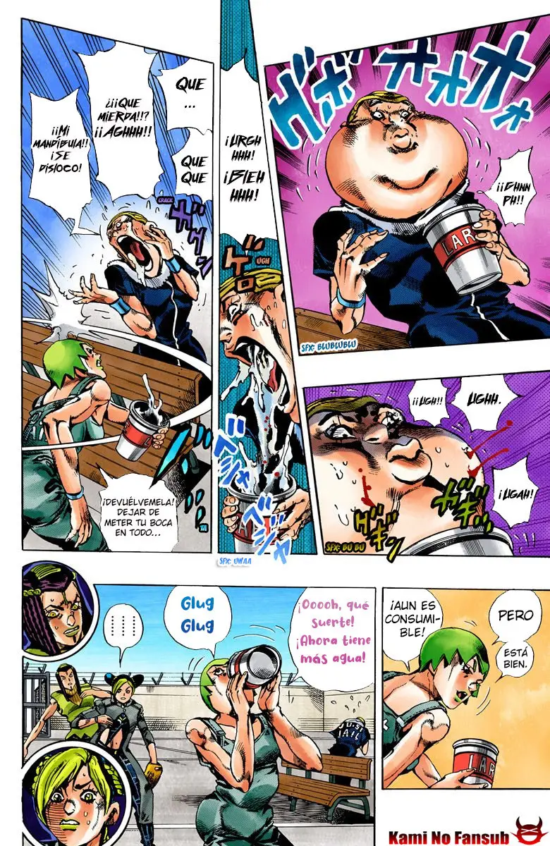 Jojo`s Bizarre Adventure: Parte 6 Stone Ocean (2000) - Capítulo 34 - Página 4 - LectorTMOo