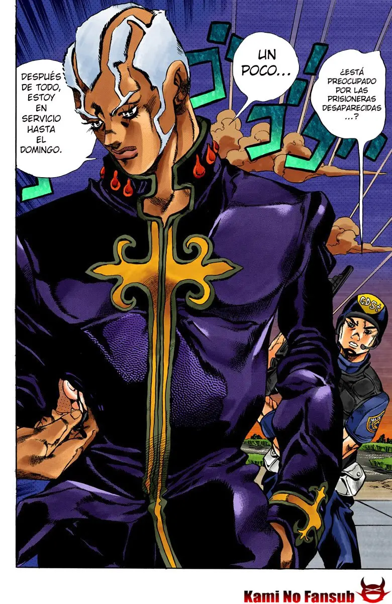 Jojo`s Bizarre Adventure: Parte 6 Stone Ocean (2000) - Capítulo 34 - Página 7 - LectorTMOo