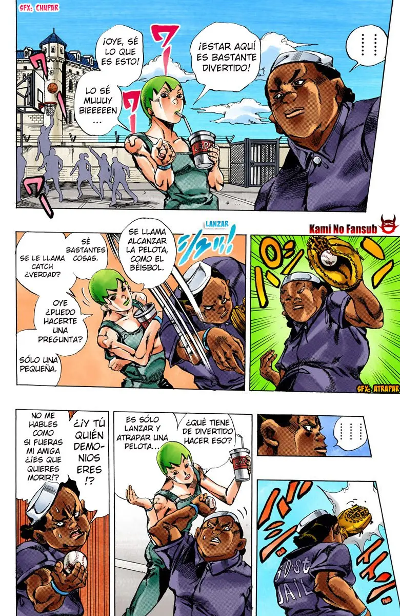 Jojo`s Bizarre Adventure: Parte 6 Stone Ocean (2000) - Capítulo 34 - Página 12 - LectorTMOo