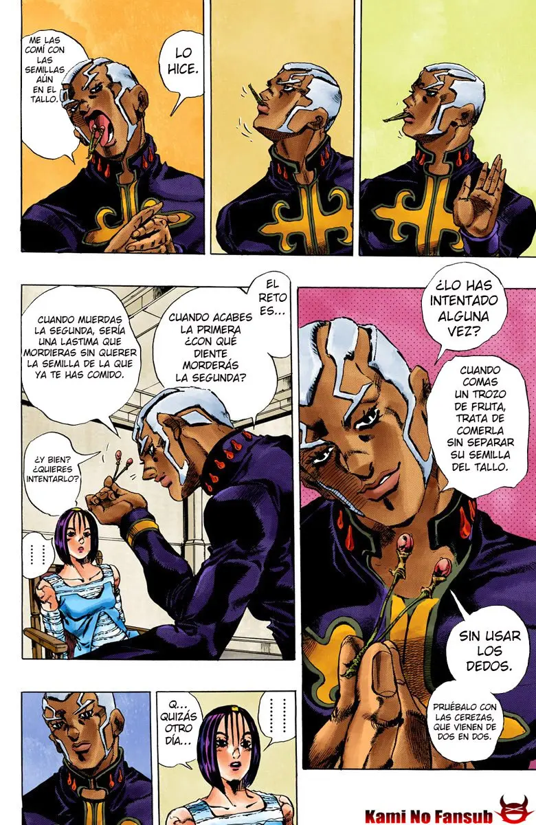 Jojo`s Bizarre Adventure: Parte 6 Stone Ocean (2000) - Capítulo 34 - Página 13 - LectorTMOo