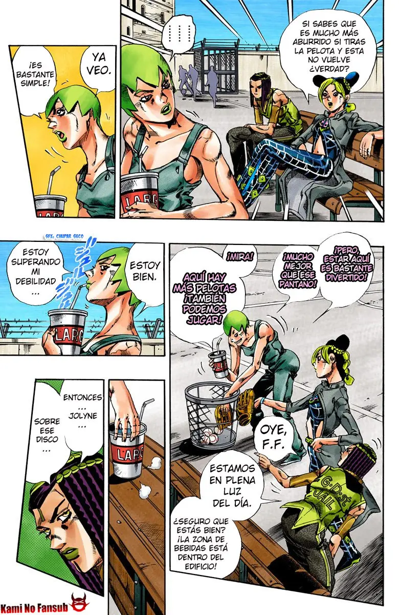 Jojo`s Bizarre Adventure: Parte 6 Stone Ocean (2000) - Capítulo 34 - Página 15 - LectorTMOo
