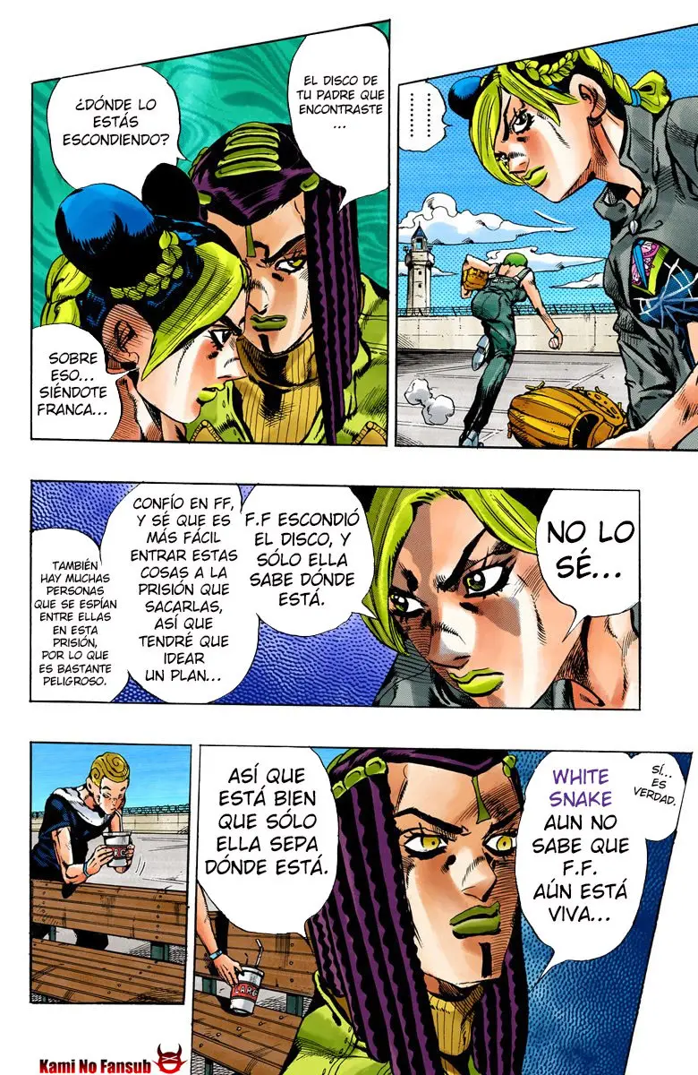 Jojo`s Bizarre Adventure: Parte 6 Stone Ocean (2000) - Capítulo 34 - Página 17 - LectorTMOo