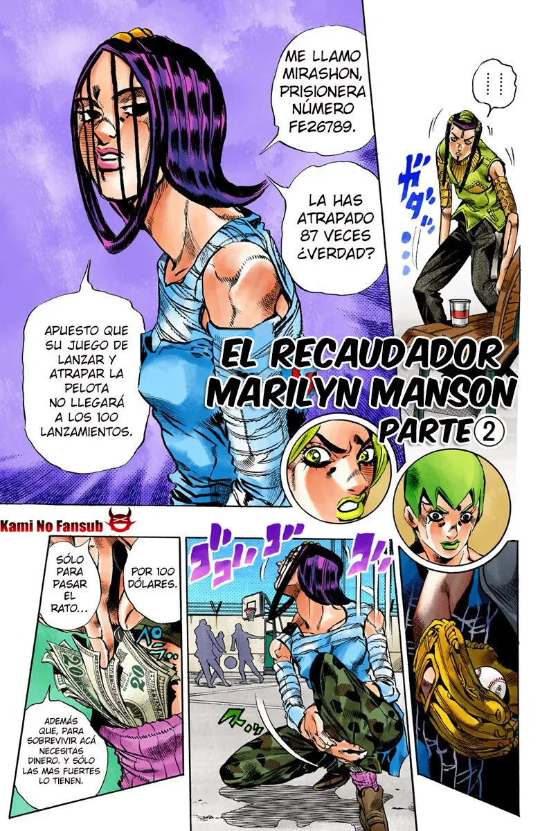 Jojo`s Bizarre Adventure: Parte 6 Stone Ocean (2000) - Capítulo 35 - Página 6 - LectorTMOo
