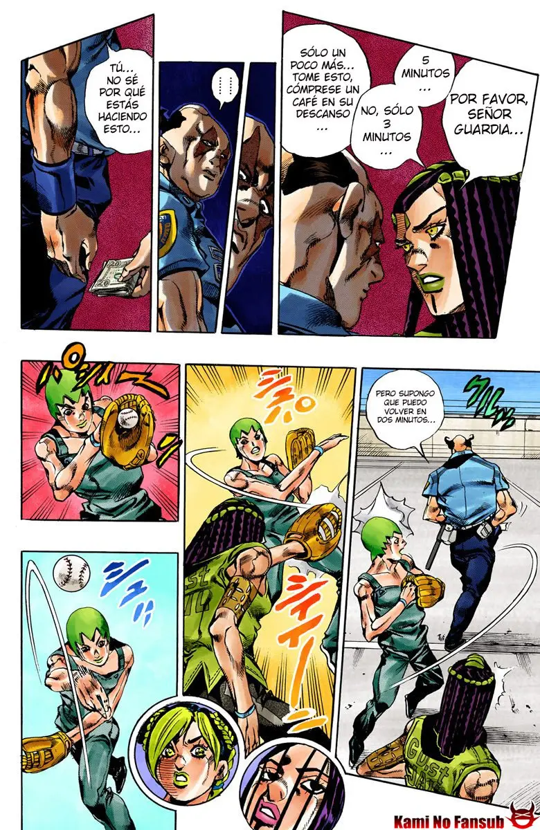 Jojo`s Bizarre Adventure: Parte 6 Stone Ocean (2000) - Capítulo 36 - Página 7 - LectorTMOo