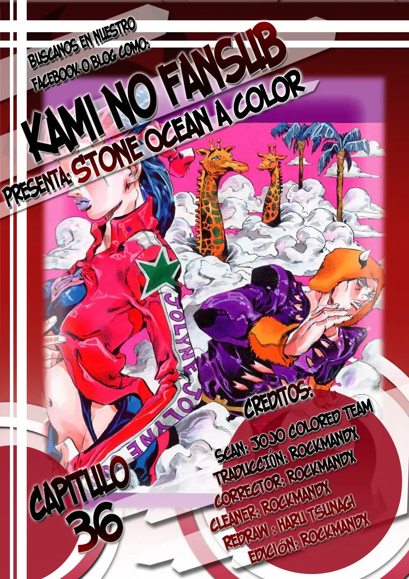 Jojo`s Bizarre Adventure: Parte 6 Stone Ocean (2000) - Capítulo 37 - Página 5 - LectorTMOo