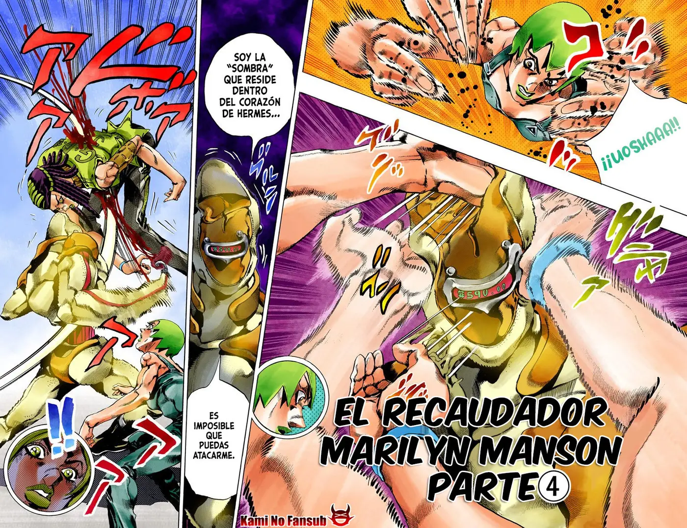 Jojo`s Bizarre Adventure: Parte 6 Stone Ocean (2000) - Capítulo 37 - Página 6 - LectorTMOo