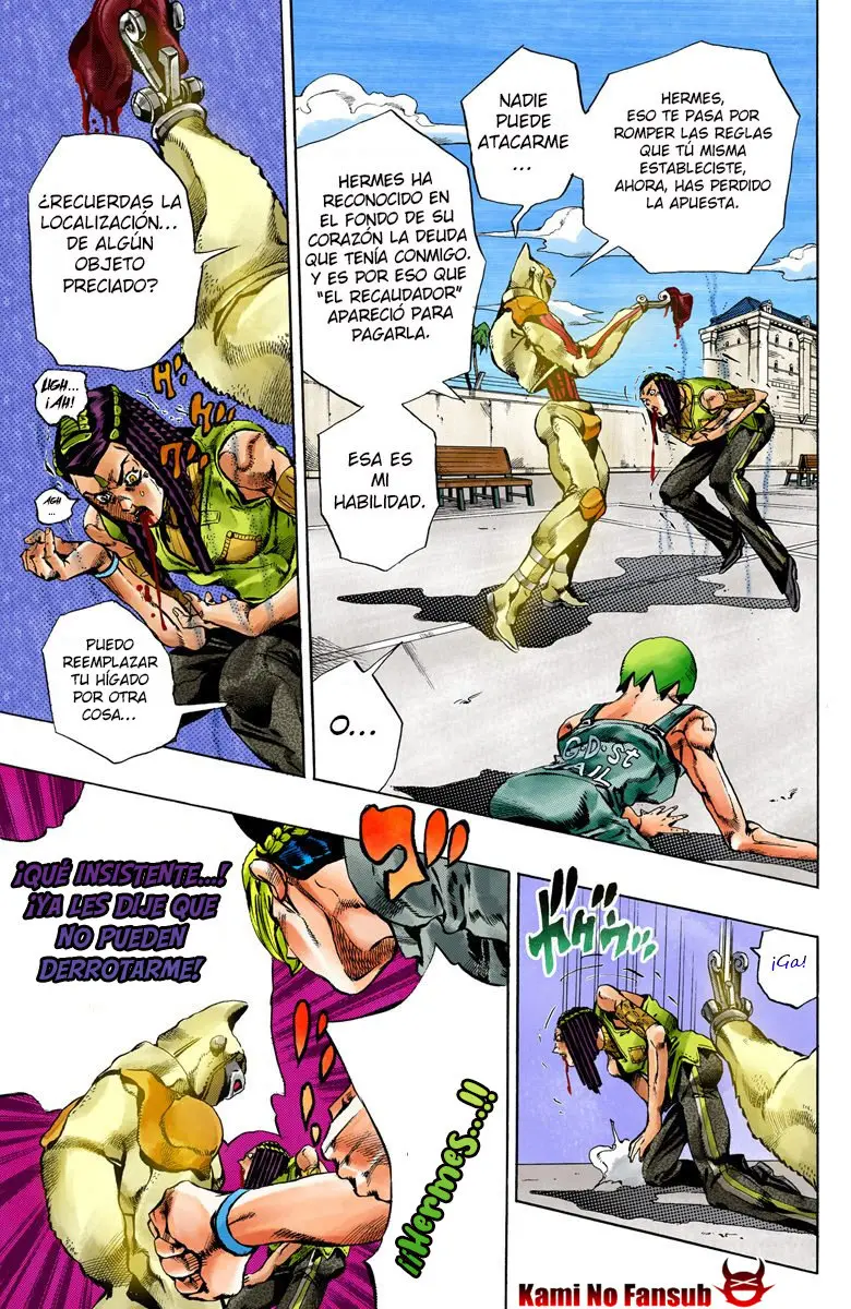 Jojo`s Bizarre Adventure: Parte 6 Stone Ocean (2000) - Capítulo 37 - Página 8 - LectorTMOo