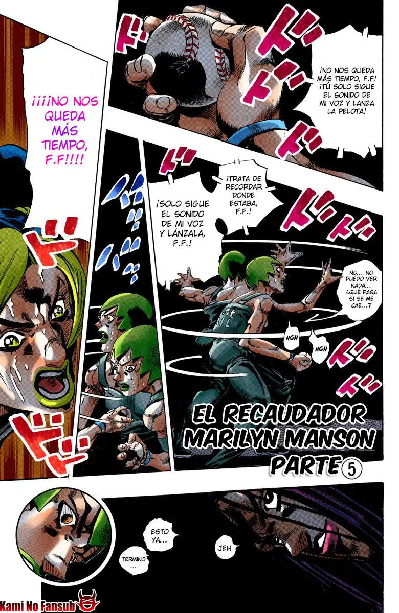 Jojo`s Bizarre Adventure: Parte 6 Stone Ocean (2000) - Capítulo 38 - Página 6 - LectorTMOo
