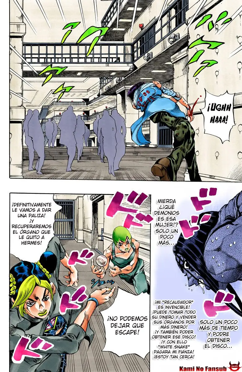 Jojo`s Bizarre Adventure: Parte 6 Stone Ocean (2000) - Capítulo 38 - Página 15 - LectorTMOo