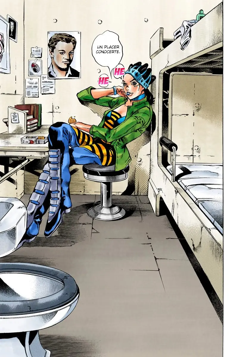 Jojo`s Bizarre Adventure: Parte 6 Stone Ocean (2000) - Capítulo 4 - Página 7 - LectorTMOo