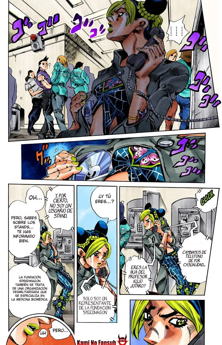 Jojo`s Bizarre Adventure: Parte 6 Stone Ocean (2000) - Capítulo 40 - Página 5 - LectorTMOo