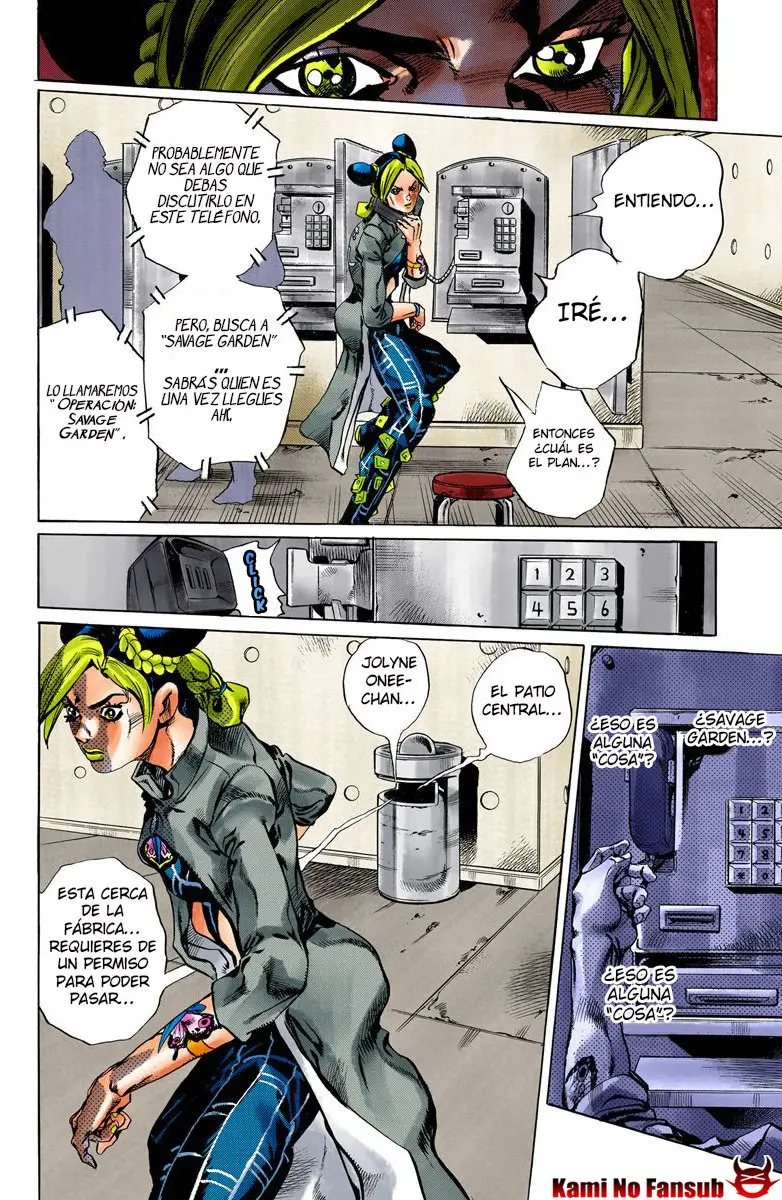Jojo`s Bizarre Adventure: Parte 6 Stone Ocean (2000) - Capítulo 40 - Página 9 - LectorTMOo
