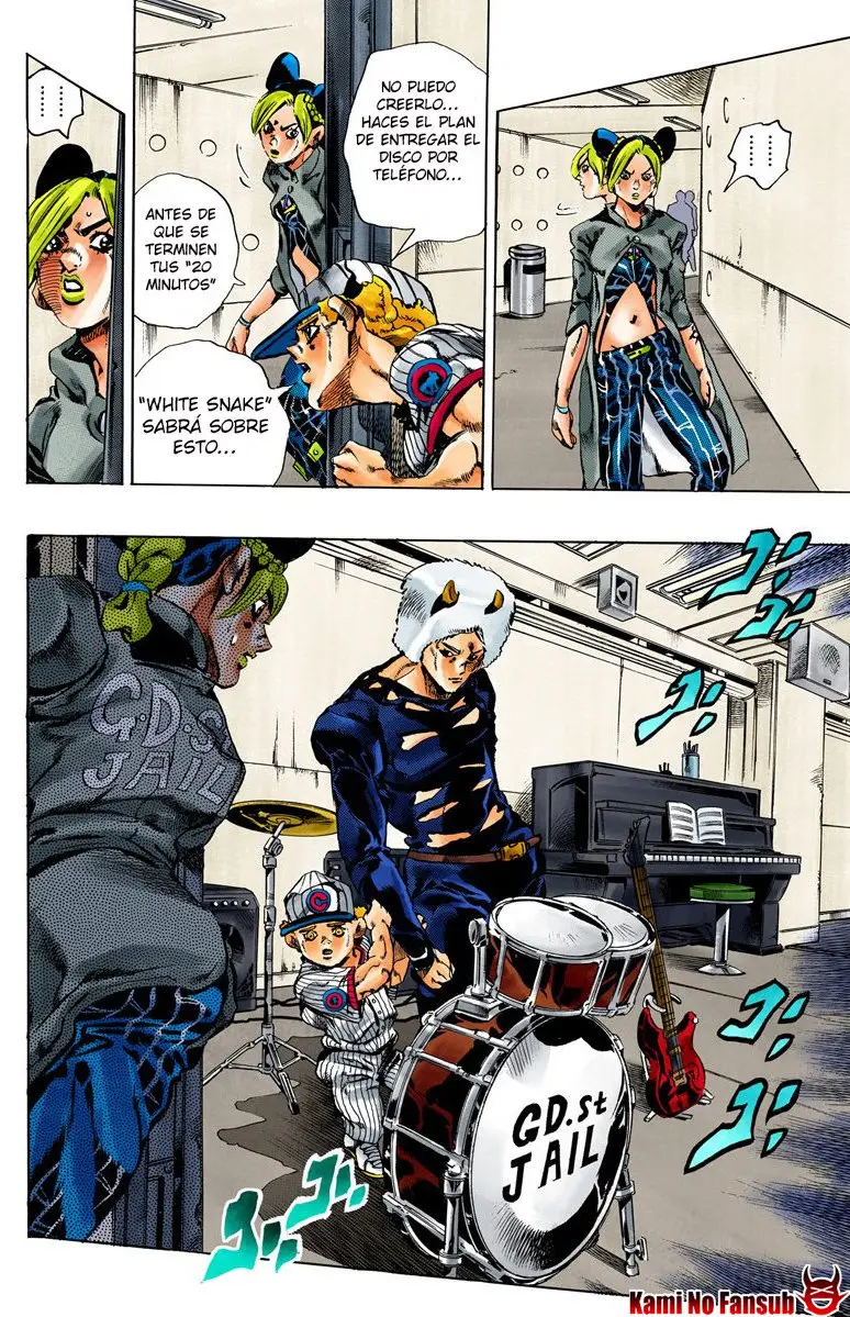 Jojo`s Bizarre Adventure: Parte 6 Stone Ocean (2000) - Capítulo 40 - Página 11 - LectorTMOo