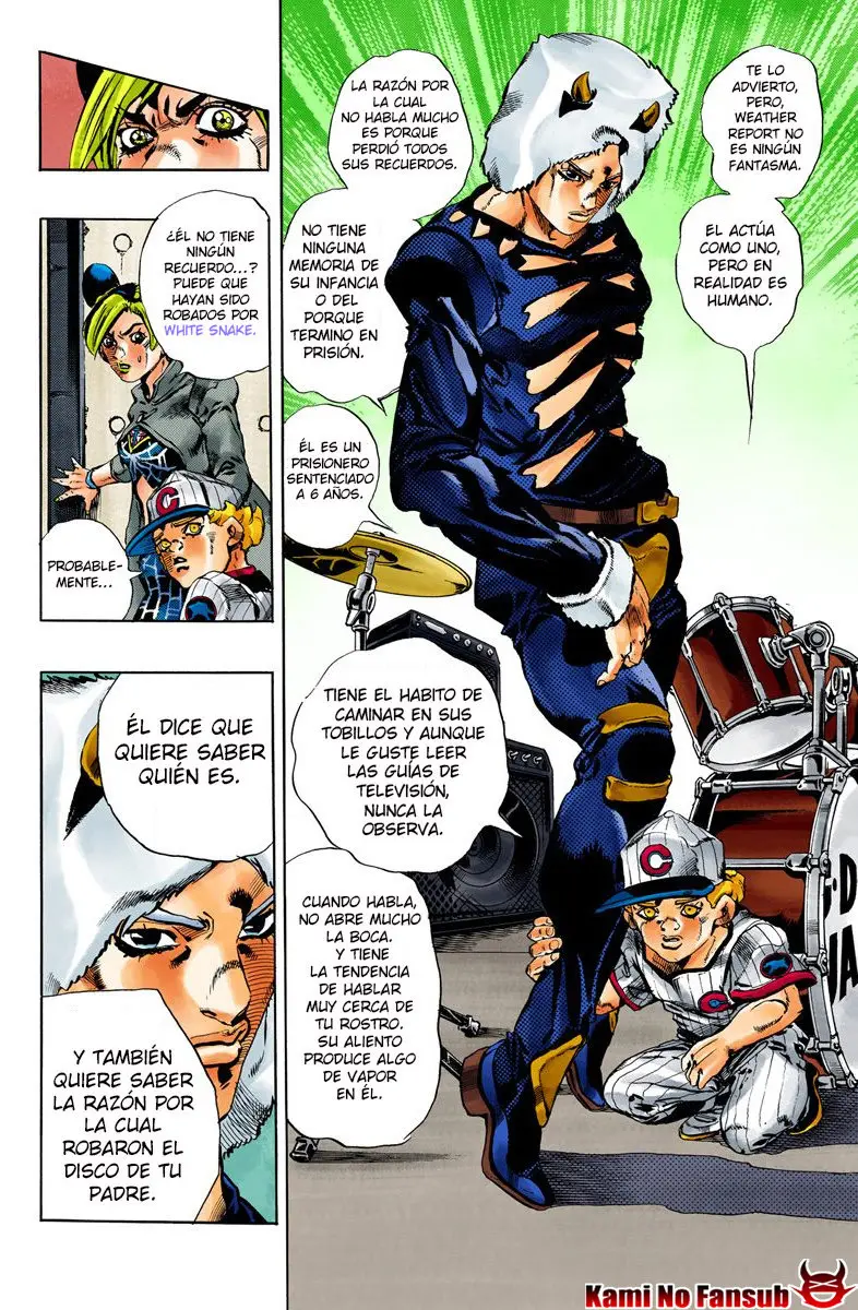 Jojo`s Bizarre Adventure: Parte 6 Stone Ocean (2000) - Capítulo 40 - Página 15 - LectorTMOo