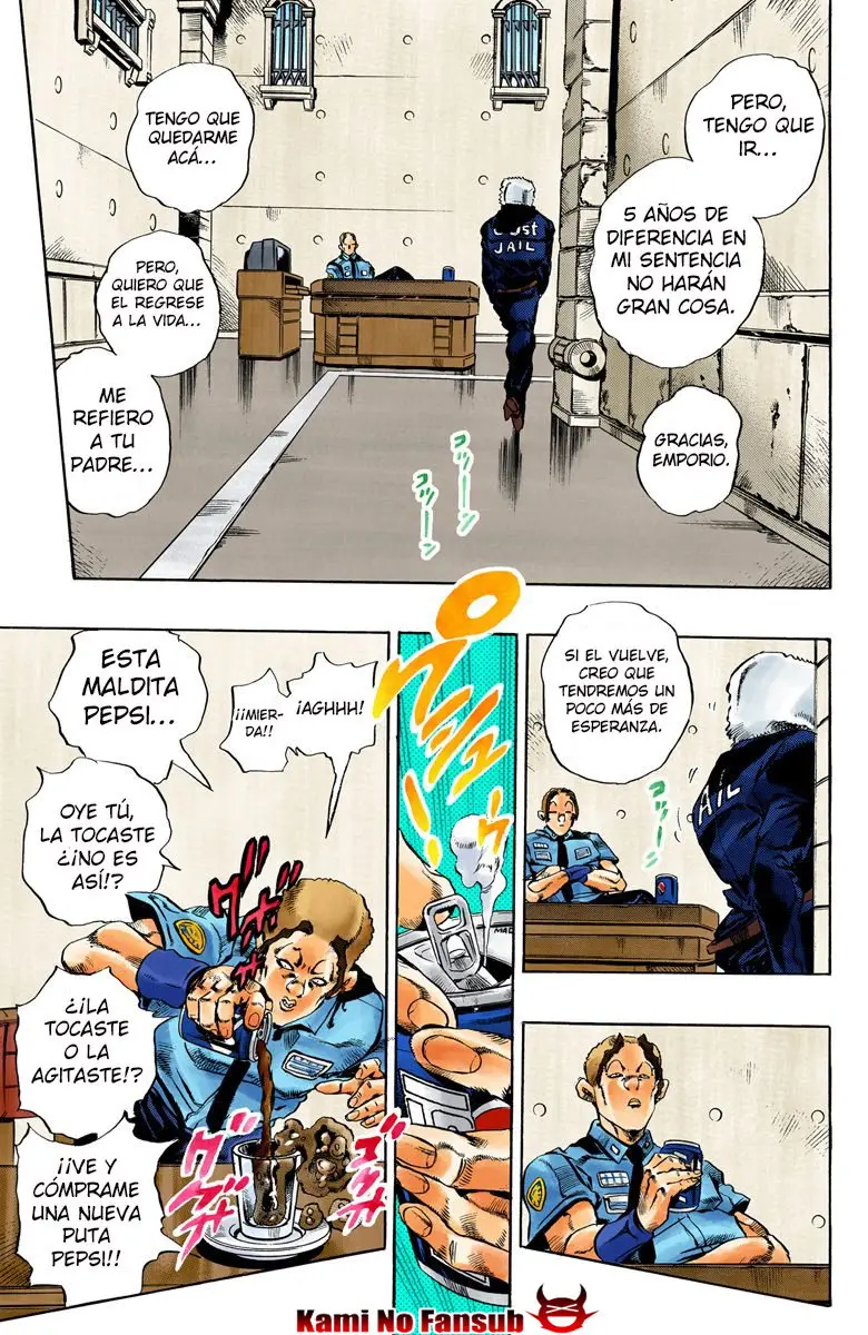 Jojo`s Bizarre Adventure: Parte 6 Stone Ocean (2000) - Capítulo 41 - Página 9 - LectorTMOo