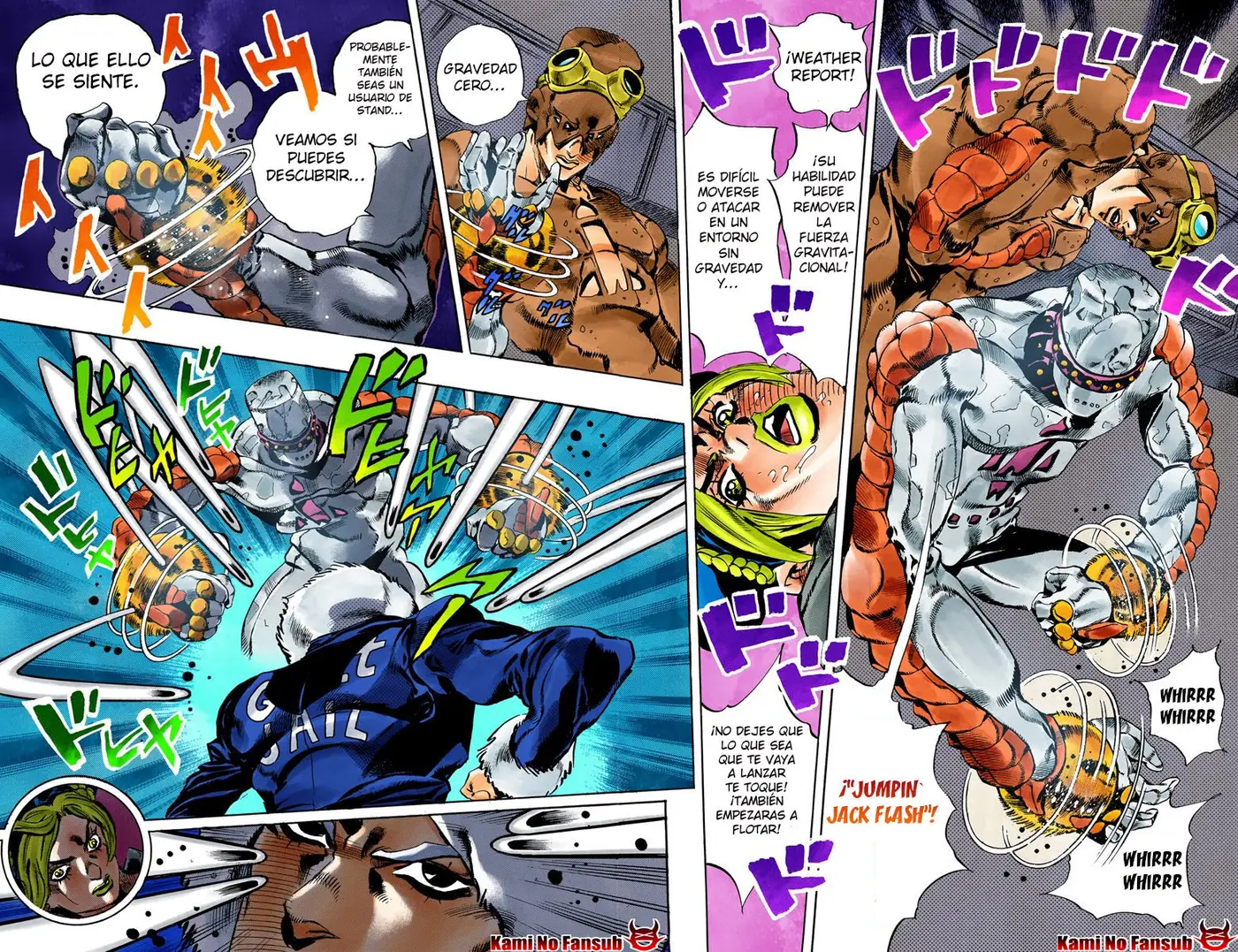 Jojo`s Bizarre Adventure: Parte 6 Stone Ocean (2000) - Capítulo 42 - Página 5 - LectorTMOo