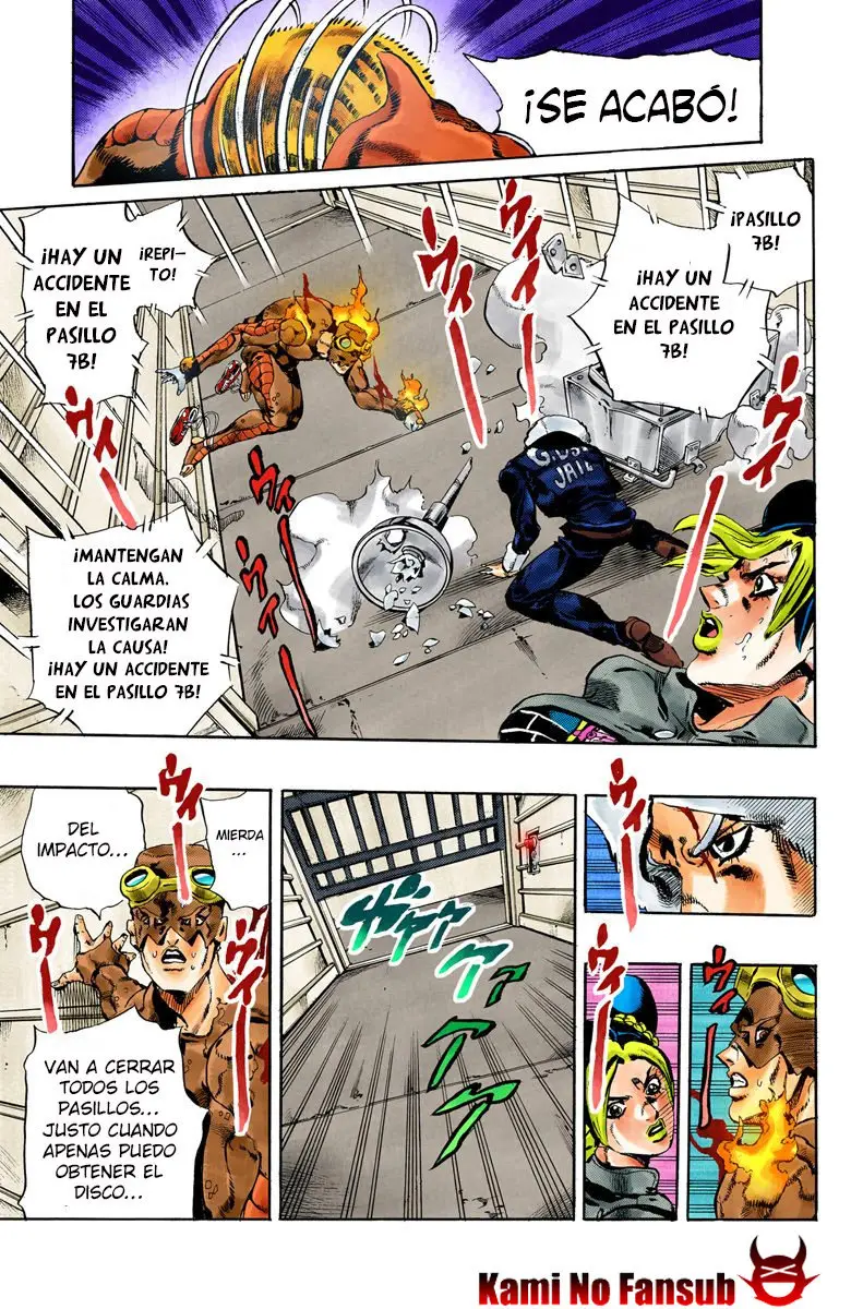 Jojo`s Bizarre Adventure: Parte 6 Stone Ocean (2000) - Capítulo 42 - Página 13 - LectorTMOo