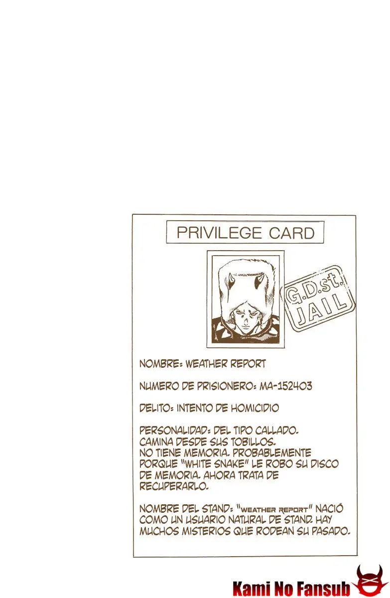 Jojo`s Bizarre Adventure: Parte 6 Stone Ocean (2000) - Capítulo 42 - Página 14 - LectorTMOo