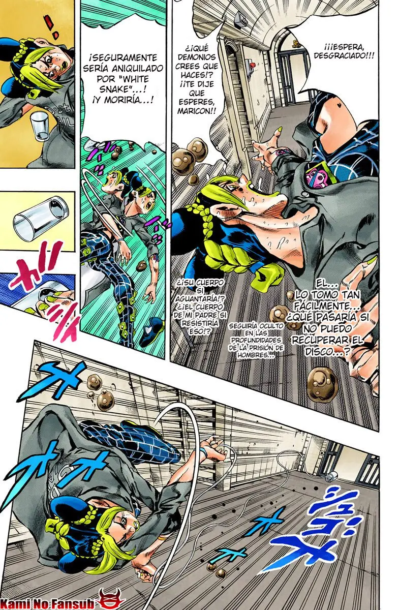 Jojo`s Bizarre Adventure: Parte 6 Stone Ocean (2000) - Capítulo 42 - Página 19 - LectorTMOo