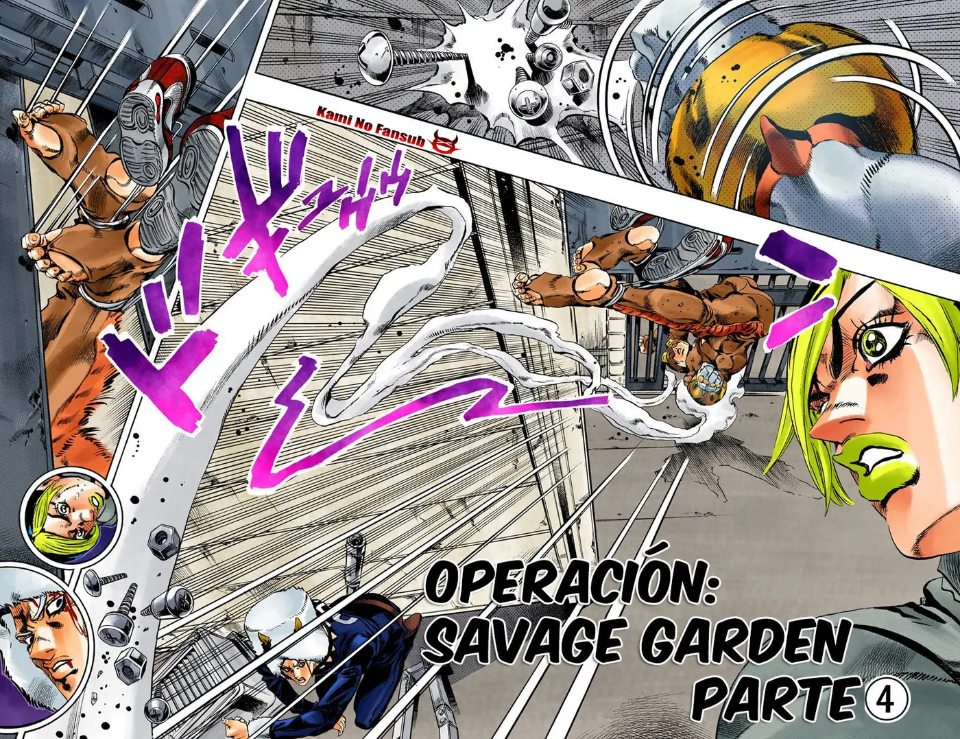 Jojo`s Bizarre Adventure: Parte 6 Stone Ocean (2000) - Capítulo 43 - Página 4 - LectorTMOo