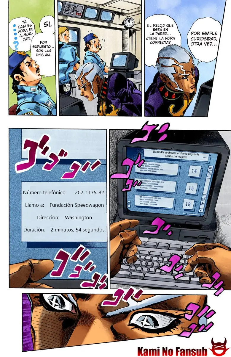 Jojo`s Bizarre Adventure: Parte 6 Stone Ocean (2000) - Capítulo 44 - Página 6 - LectorTMOo
