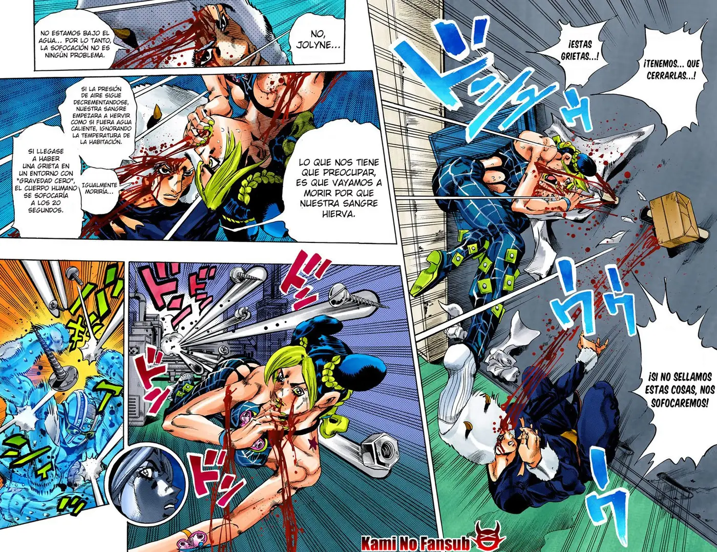 Jojo`s Bizarre Adventure: Parte 6 Stone Ocean (2000) - Capítulo 44 - Página 8 - LectorTMOo