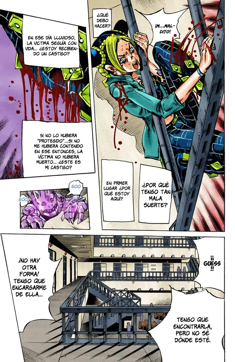 Jojo`s Bizarre Adventure: Parte 6 Stone Ocean (2000) - Capítulo 8 - Página 11 - LectorTMOo