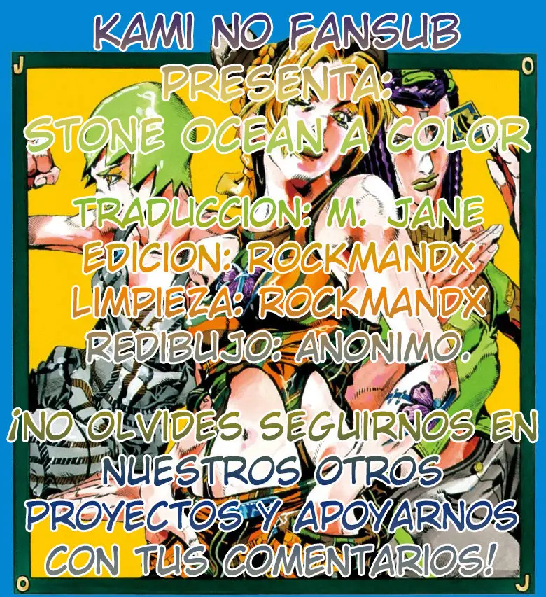JoJo's Bizarre Adventure Part 6: Stone Ocean (1999) - Capítulo 31.5 - Página 1 - LectorTMOo