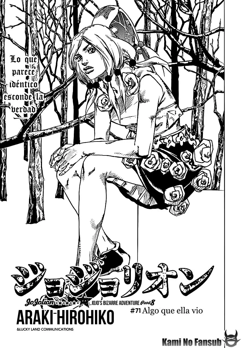 Jojo's Bizarre Adventure Part 8: Jojolion (2011) - Capítulo 71 - Página 2 - LectorTMOo