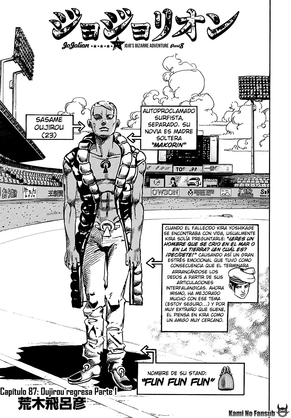 Jojo's Bizarre Adventure Part 8: Jojolion (2011) - Capítulo 87 - Página 2 - LectorTMOo