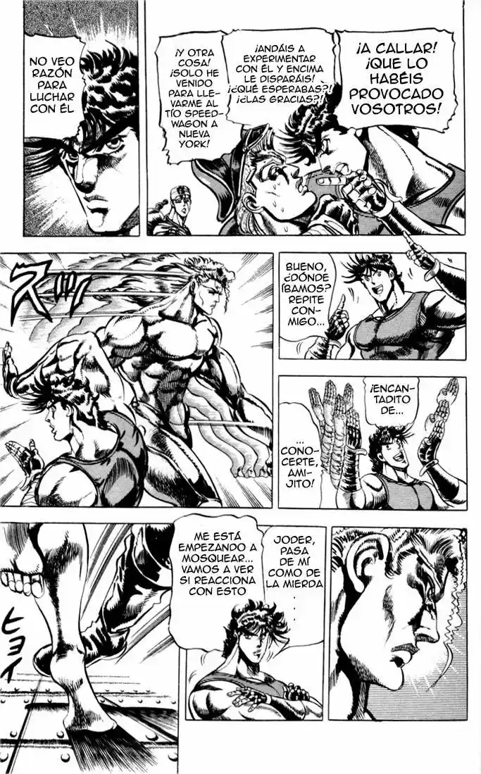 Jojos Bizarre Adventure Parte 2: Battle Tendency (1987) - Capítulo 14 - Página 7 - LectorTMOo