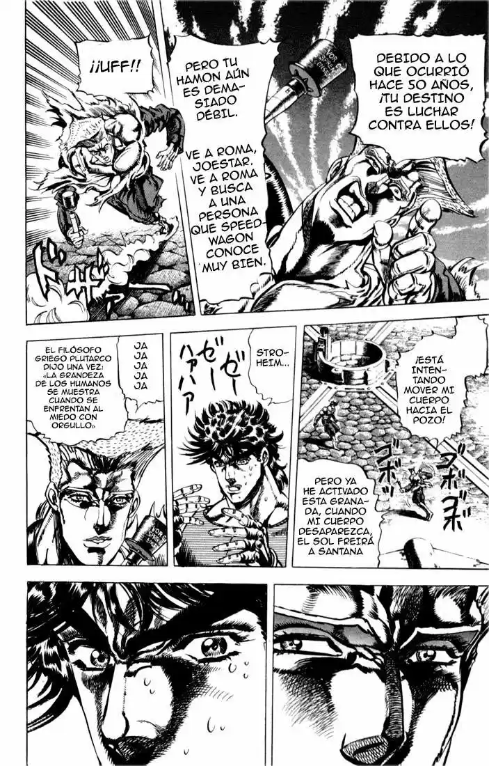 Jojos Bizarre Adventure Parte 2: Battle Tendency (1987) - Capítulo 17 - Página 8 - LectorTMOo