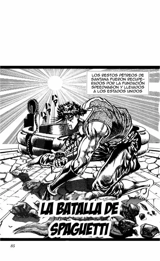 Jojos Bizarre Adventure Parte 2: Battle Tendency (1987) - Capítulo 18 - Página 1 - LectorTMOo