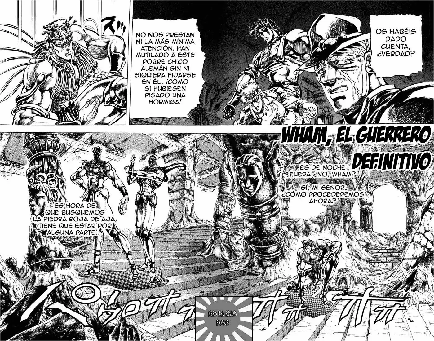 Jojos Bizarre Adventure Parte 2: Battle Tendency (1987) - Capítulo 22 - Página 1 - LectorTMOo