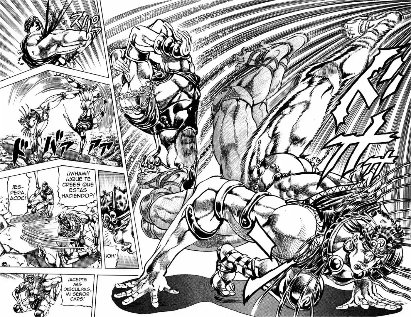 Jojos Bizarre Adventure Parte 2: Battle Tendency (1987) - Capítulo 22 - Página 4 - LectorTMOo