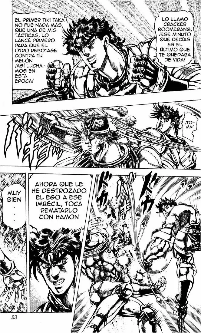 Jojos Bizarre Adventure Parte 2: Battle Tendency (1987) - Capítulo 24 - Página 18 - LectorTMOo