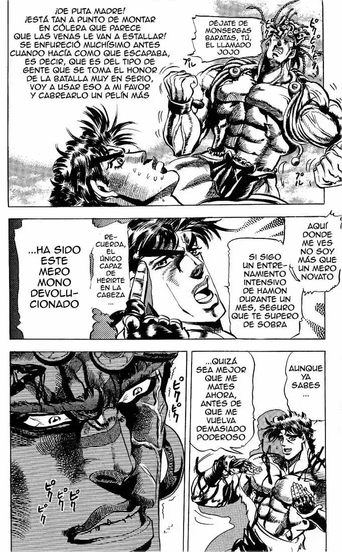 Jojos Bizarre Adventure Parte 2: Battle Tendency (1987) - Capítulo 26 - Página 8 - LectorTMOo