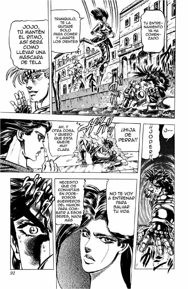 Jojos Bizarre Adventure Parte 2: Battle Tendency (1987) - Capítulo 28 - Página 9 - LectorTMOo