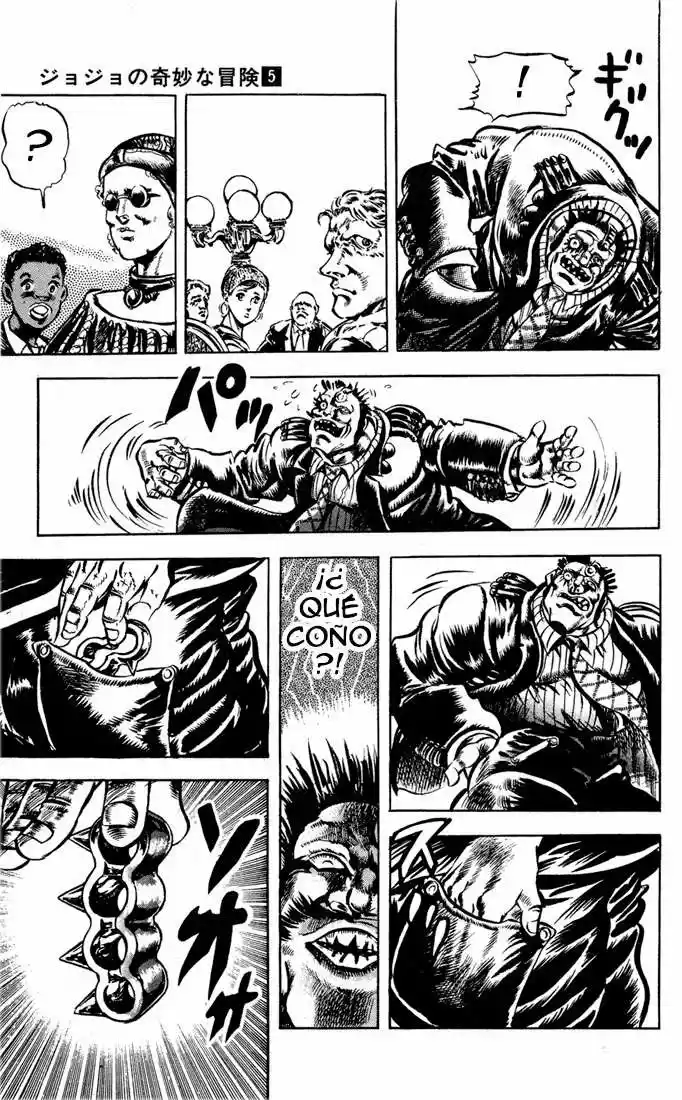 Jojos Bizarre Adventure Parte 2: Battle Tendency (1987) - Capítulo 3 - Página 13 - LectorTMOo