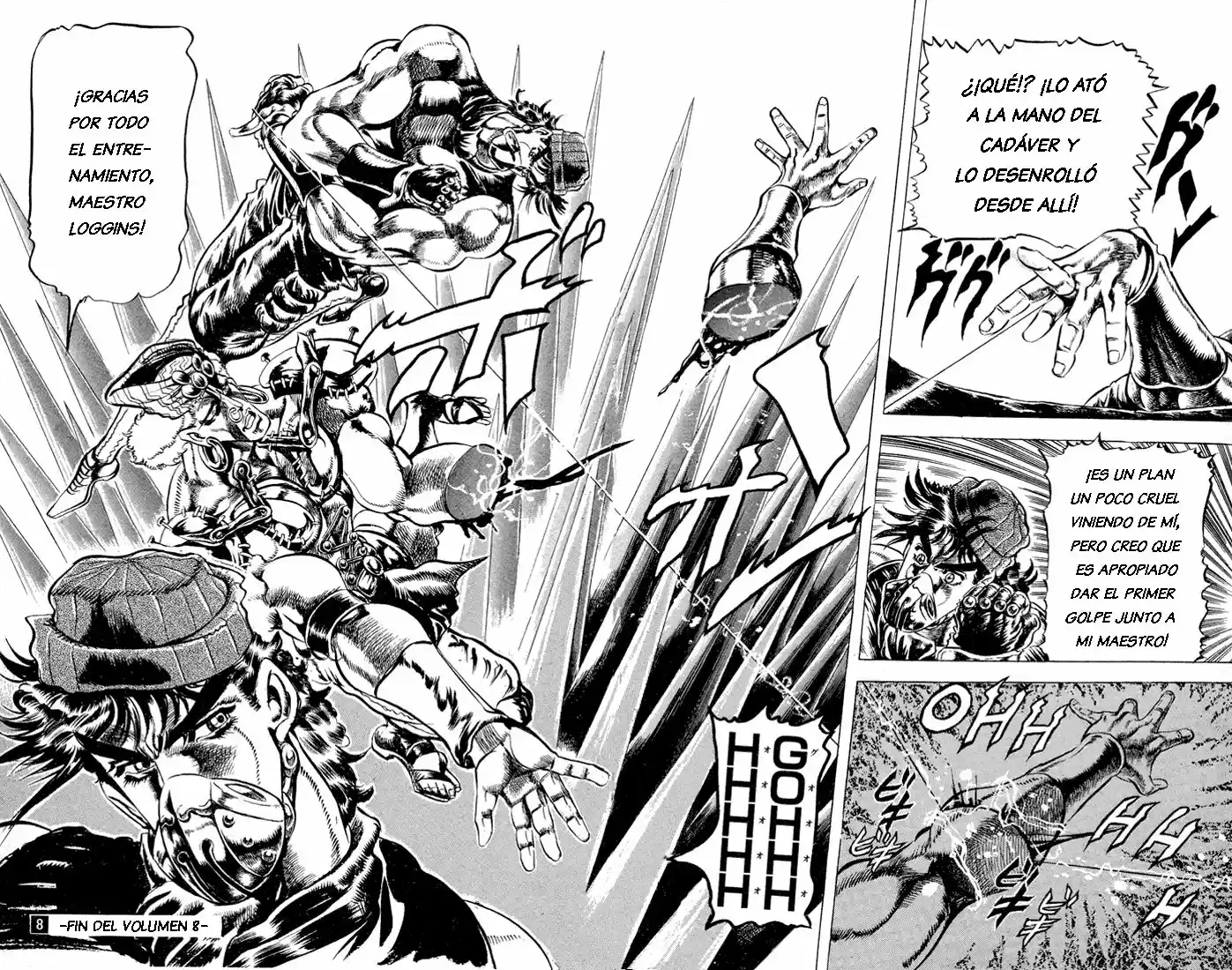 Jojos Bizarre Adventure Parte 2: Battle Tendency (1987) - Capítulo 33 - Página 17 - LectorTMOo
