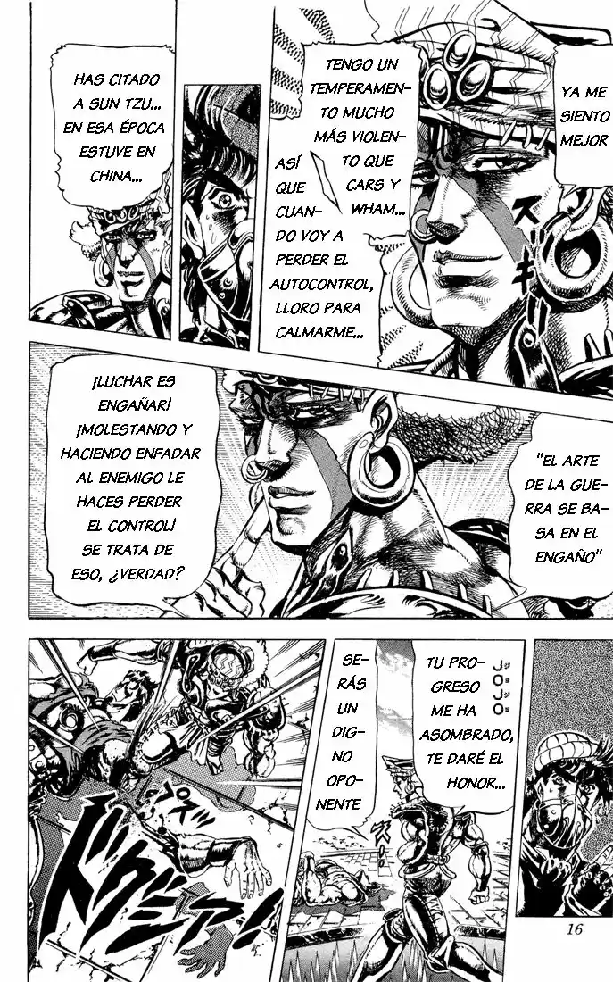 Jojos Bizarre Adventure Parte 2: Battle Tendency (1987) - Capítulo 34 - Página 12 - LectorTMOo