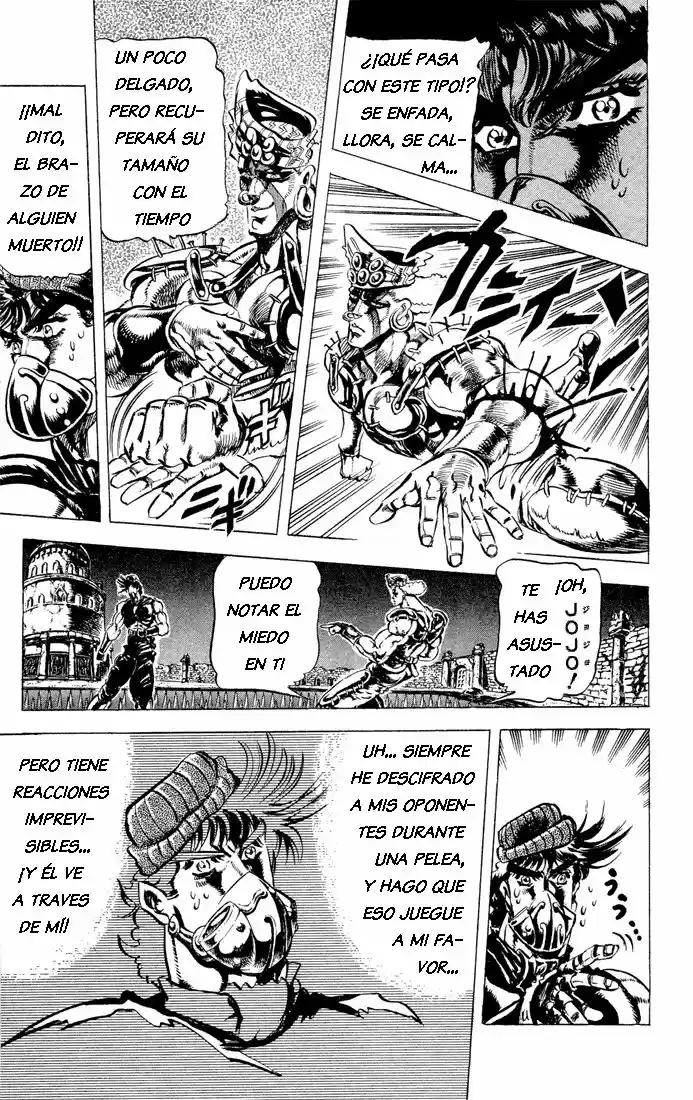 Jojos Bizarre Adventure Parte 2: Battle Tendency (1987) - Capítulo 34 - Página 13 - LectorTMOo