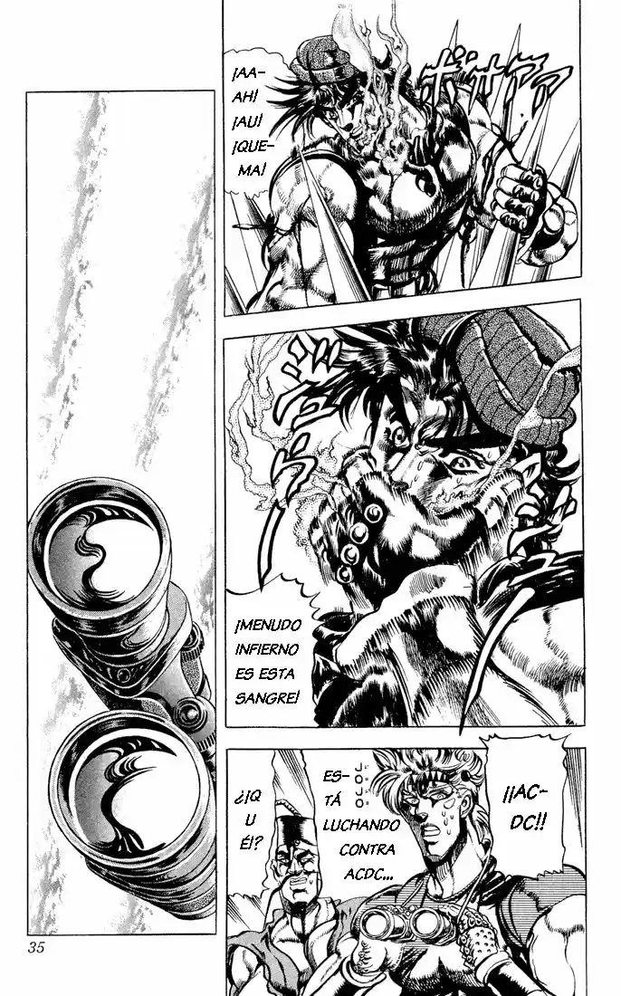 Jojos Bizarre Adventure Parte 2: Battle Tendency (1987) - Capítulo 35 - Página 9 - LectorTMOo