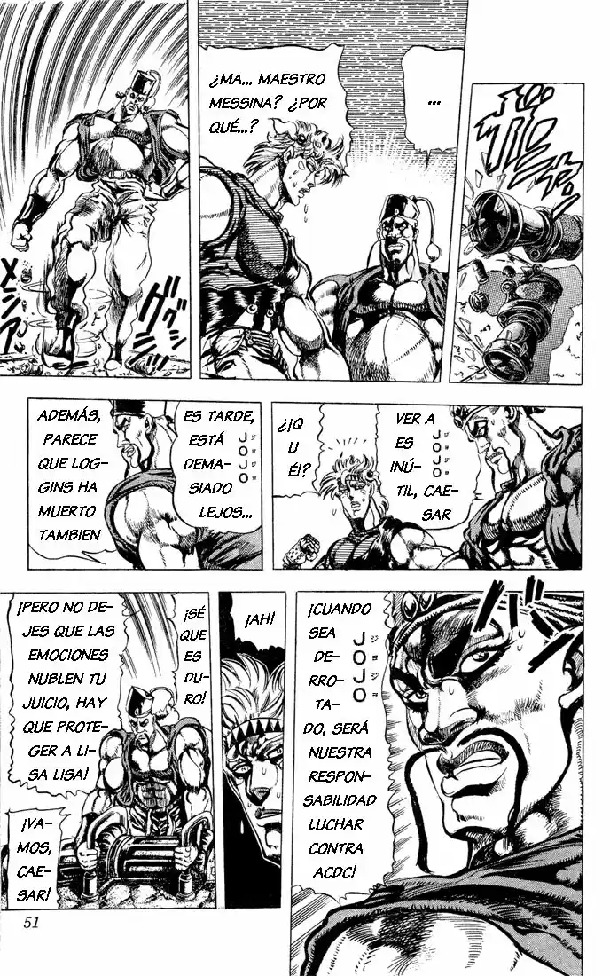 Jojos Bizarre Adventure Parte 2: Battle Tendency (1987) - Capítulo 36 - Página 4 - LectorTMOo