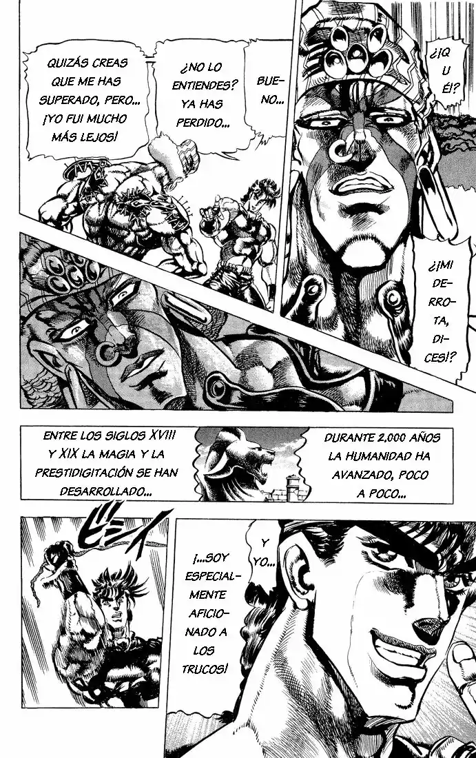 Jojos Bizarre Adventure Parte 2: Battle Tendency (1987) - Capítulo 36 - Página 7 - LectorTMOo