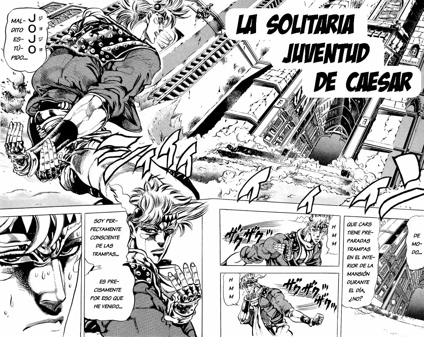 Jojos Bizarre Adventure Parte 2: Battle Tendency (1987) - Capítulo 45 - Página 1 - LectorTMOo